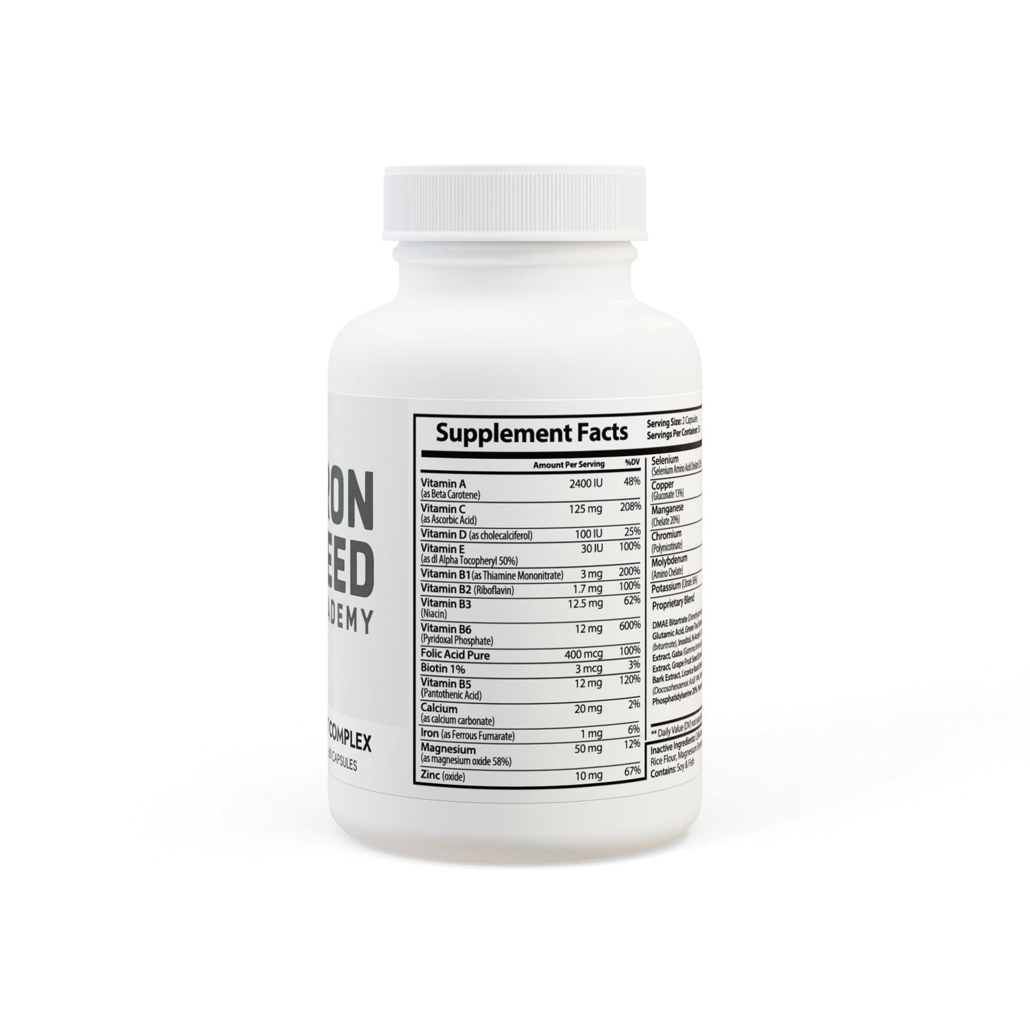 Brain Support Complex Supplement (60 Capsules)