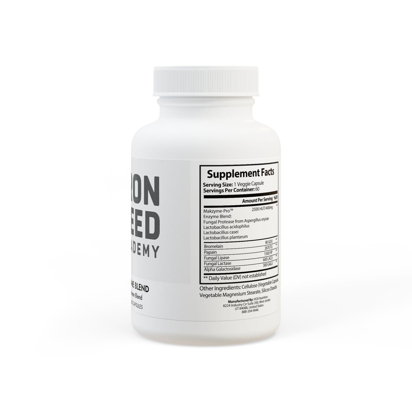 Digestive Enzyme Blend Supplement (60 Capsules)