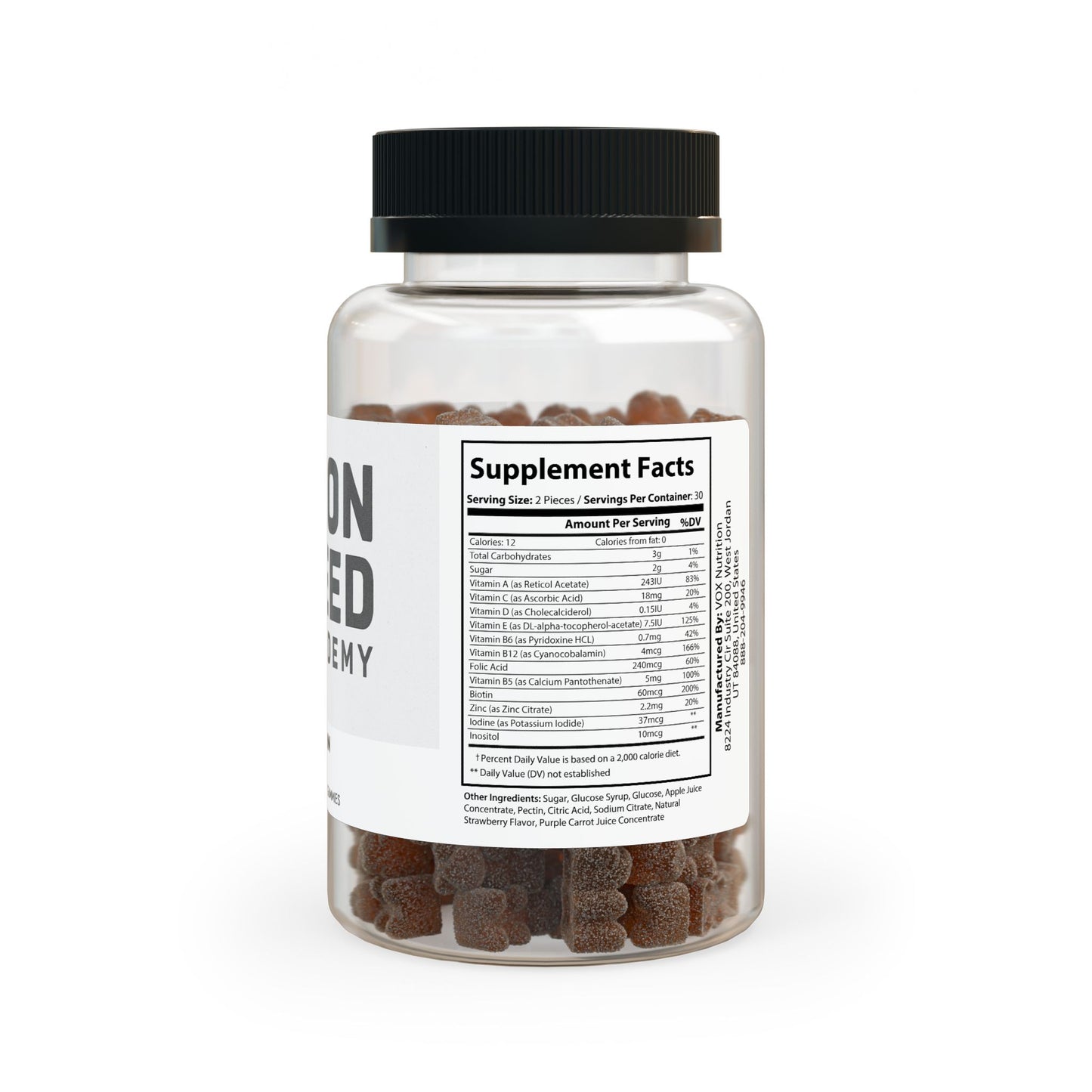 Multivitamin Gummies for Adults (60 Gummies)