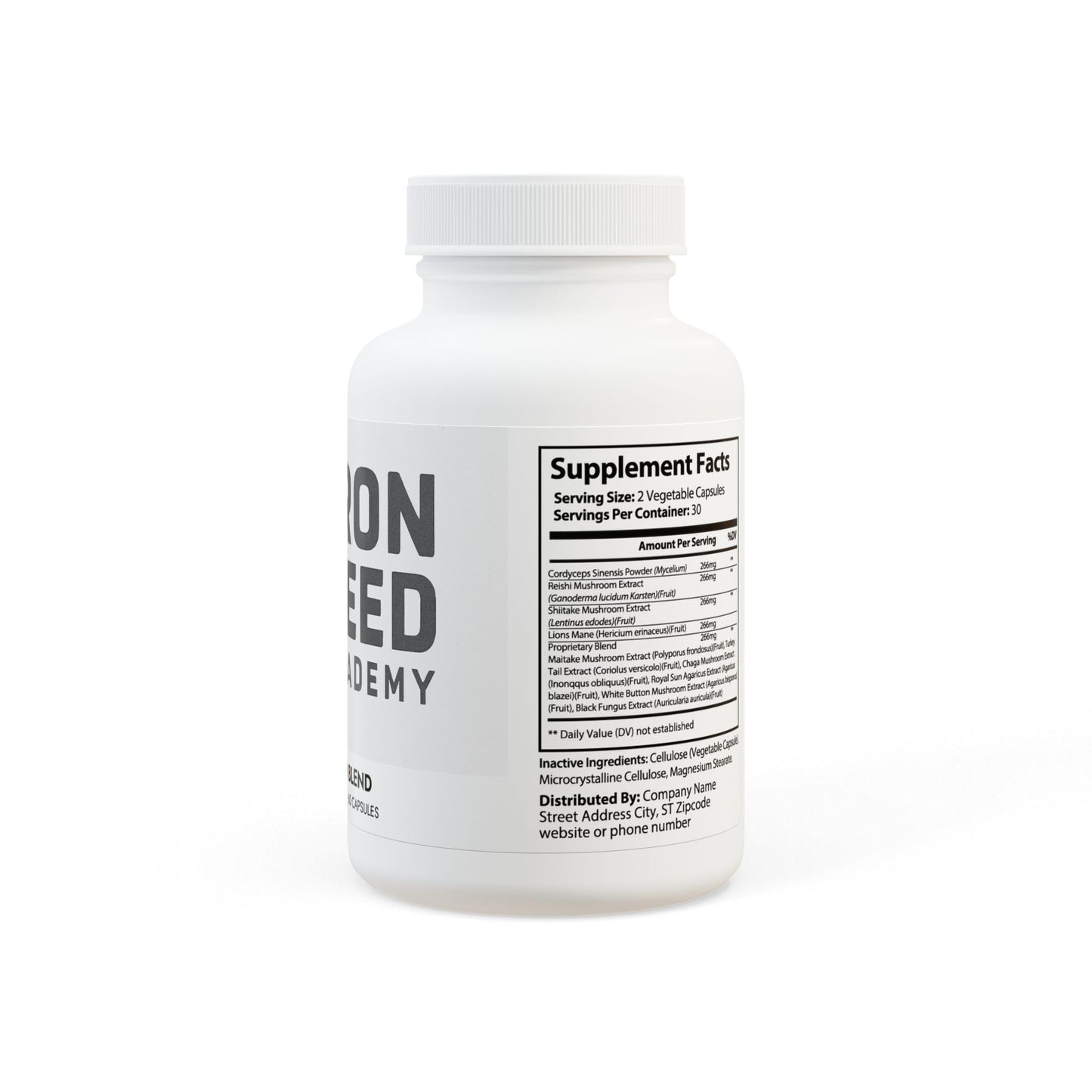 Mushroom Blend Supplement (60 Capsules)