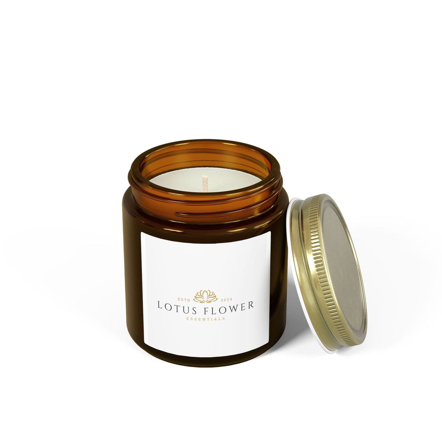 Coconut Apricot Wax Candle